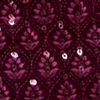 Wine Hues Velvet Indo Western